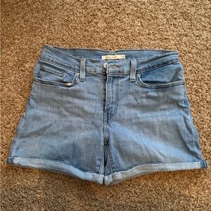 Levi’s Mid-Length Denim Shorts